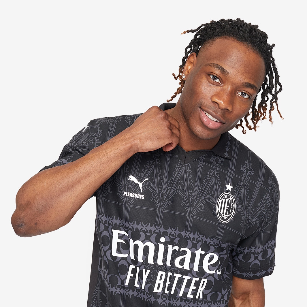 【PUMA ACM X PLEASURES】Mens Jersey Replica (Black/Asphalt) Puma x PLEASURES - ACM x PLEASURES Jersey Replica (Puma