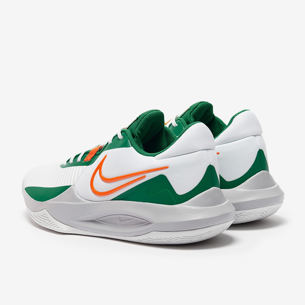 Nike Precision White/Safety Orange/Malachite/Sundial