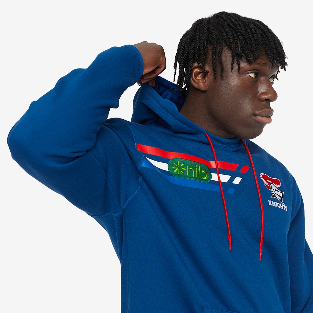 Classic Newcastle Knights 2024 Team Hoodie Navy Mens Replica