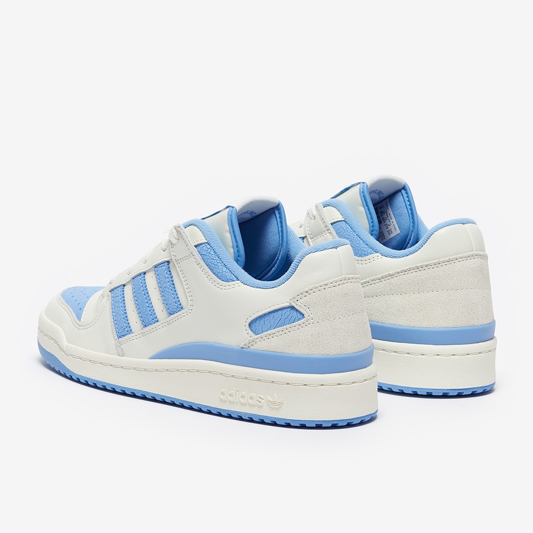 adidas Originals Forum Low CL Ivory/Semi Blue Burst Trainers