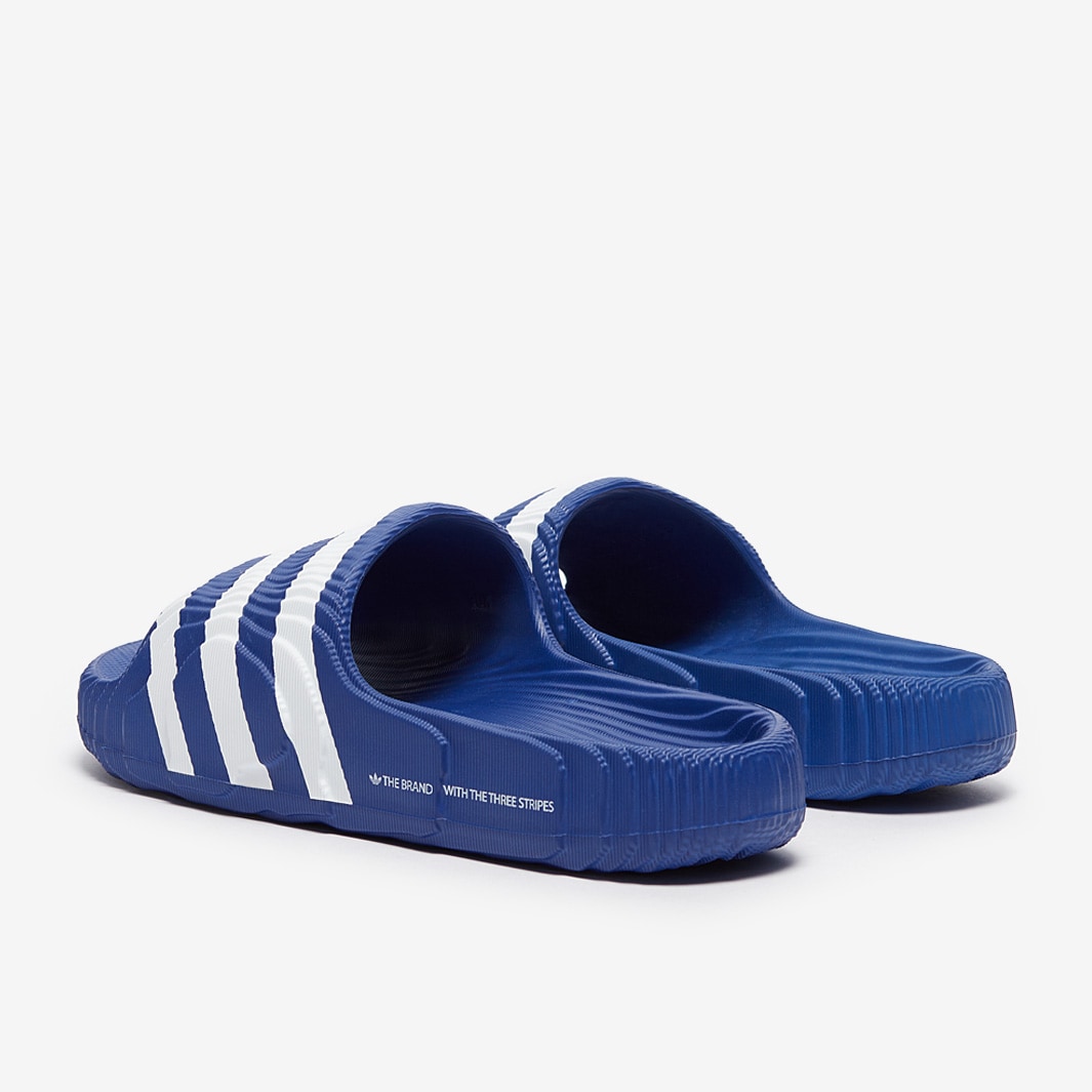 adidas Originals Adilette 22 Bleu Royal Equipe/Blanc Ftw