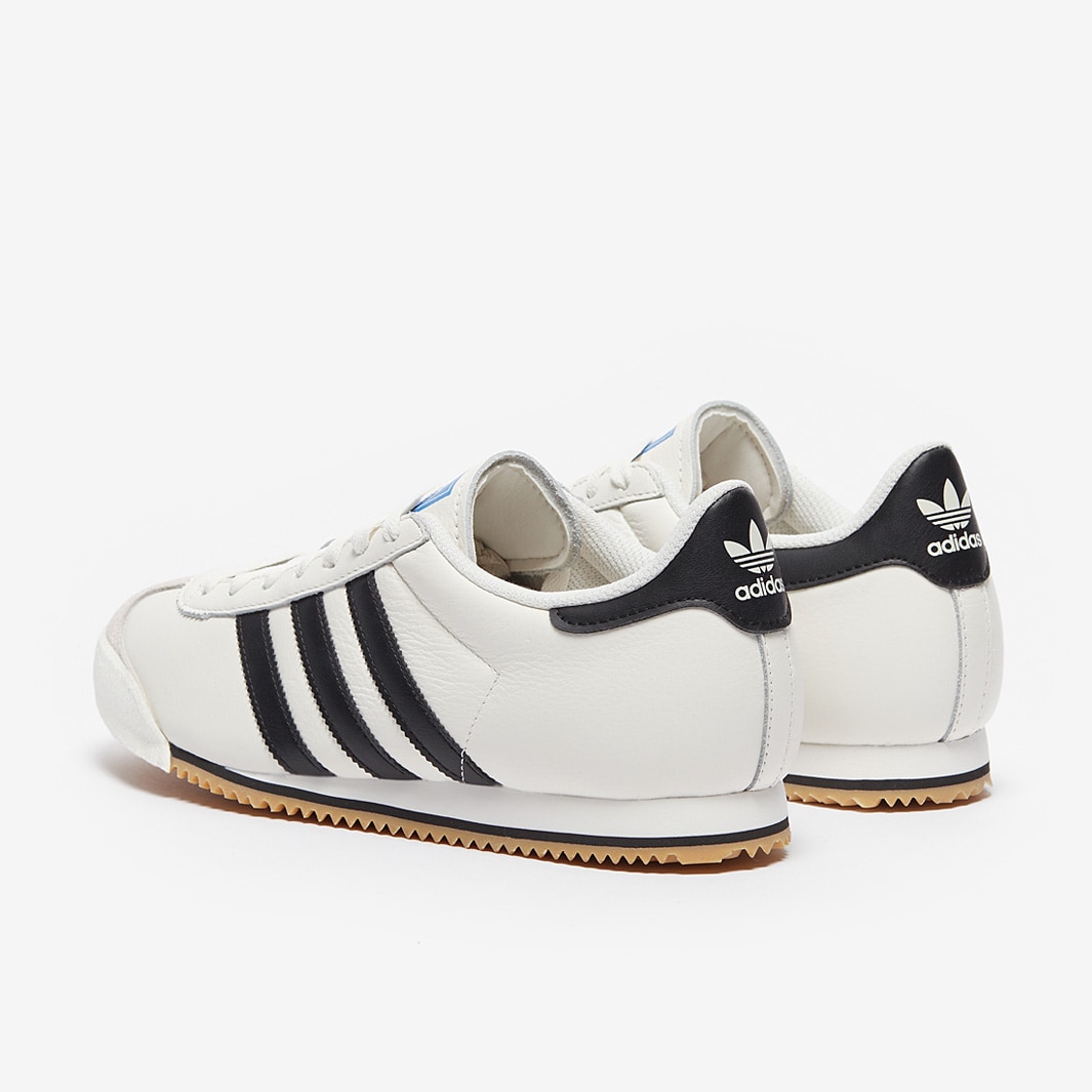 adidas Originals K 74 Core White/Core Black/Gum Trainers