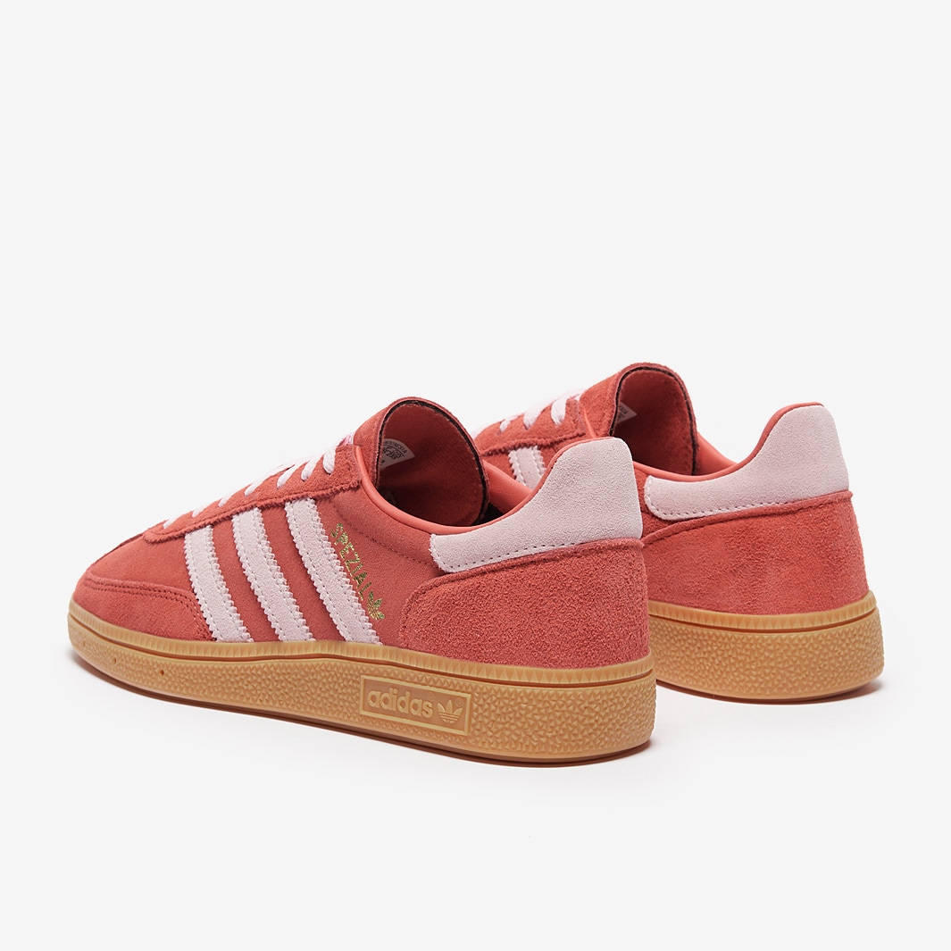adidas Originals Womens Handball Spezial - Bright Red/Clear