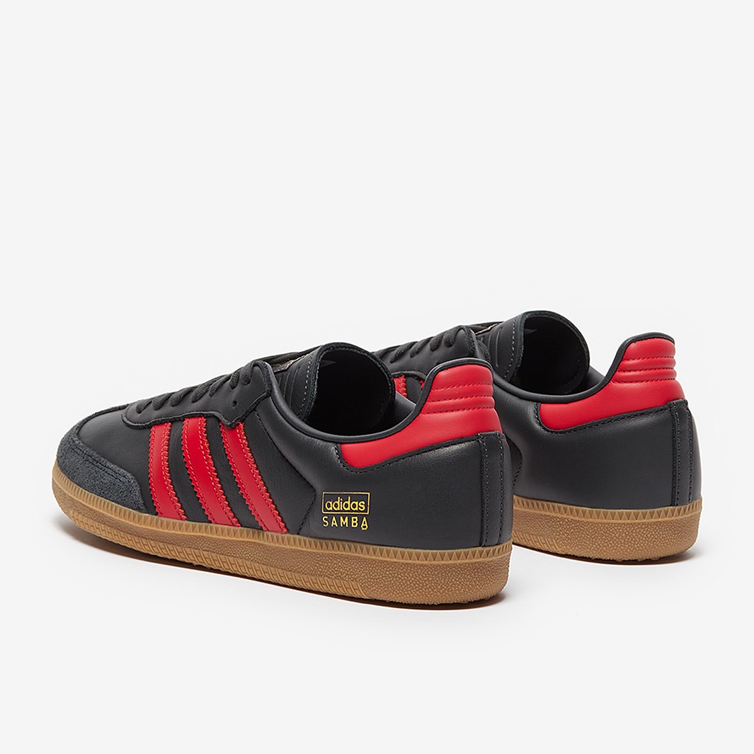 adidas Originals Samba OG - Carbon/Better Scarlet/Gum 4