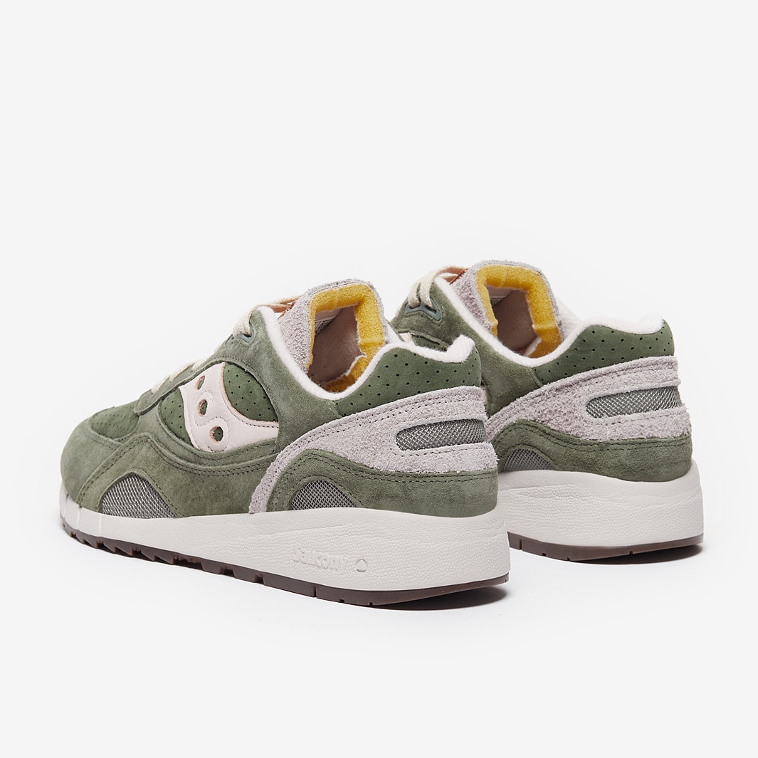 Saucony Originals Shadow 6000 Agave/Moon Trainers Mens Shoes