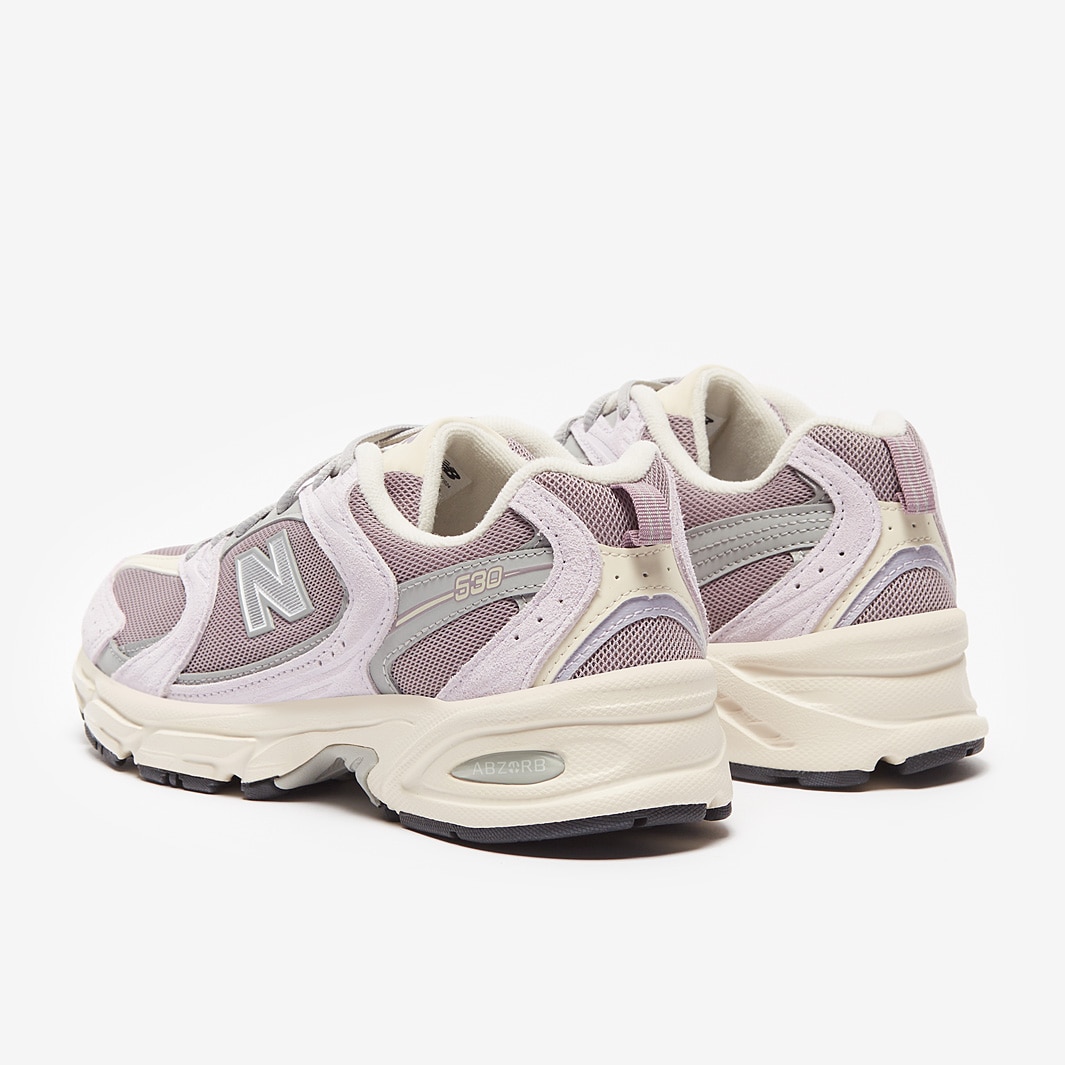 Purple New Balance Mr530 White Pink New Balance 530 Trainers White