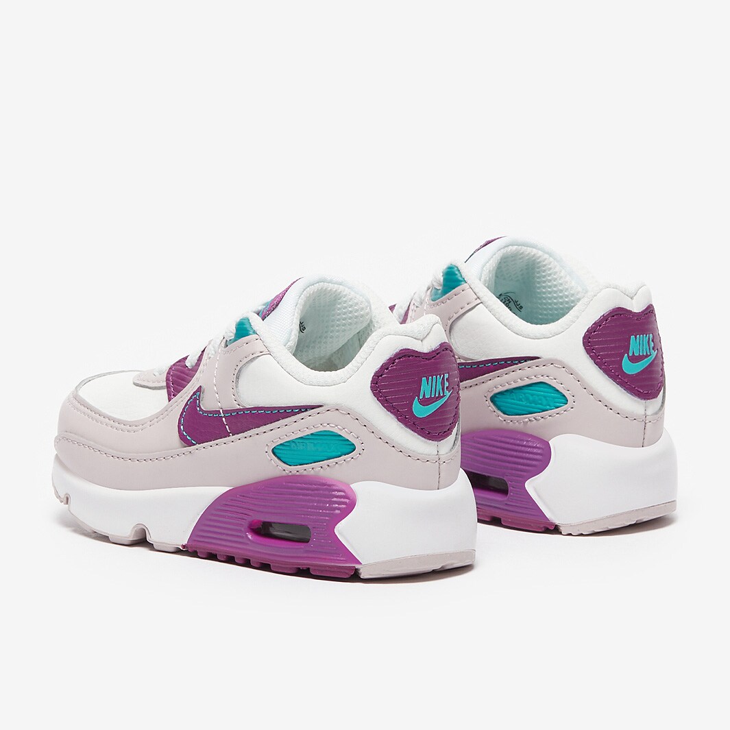 Purple Nike Air Max 90 Infant Toddler Trainers Nike Sportswear