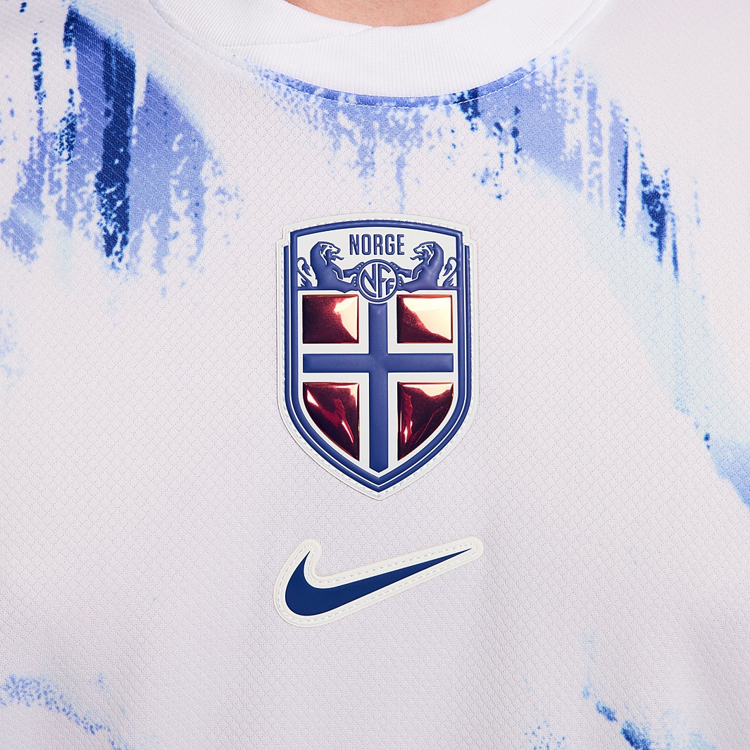 Maglia Nike Norvegia 2024 Dri-FIT Stadium Maniche Corte Trasferta