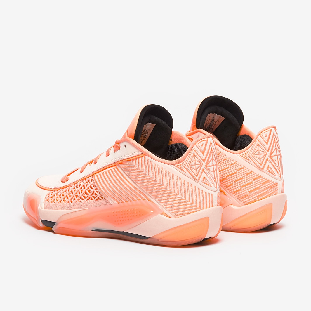Air Jordan XXXVIII Low - Crimson Tint/Black/Orange Pulse