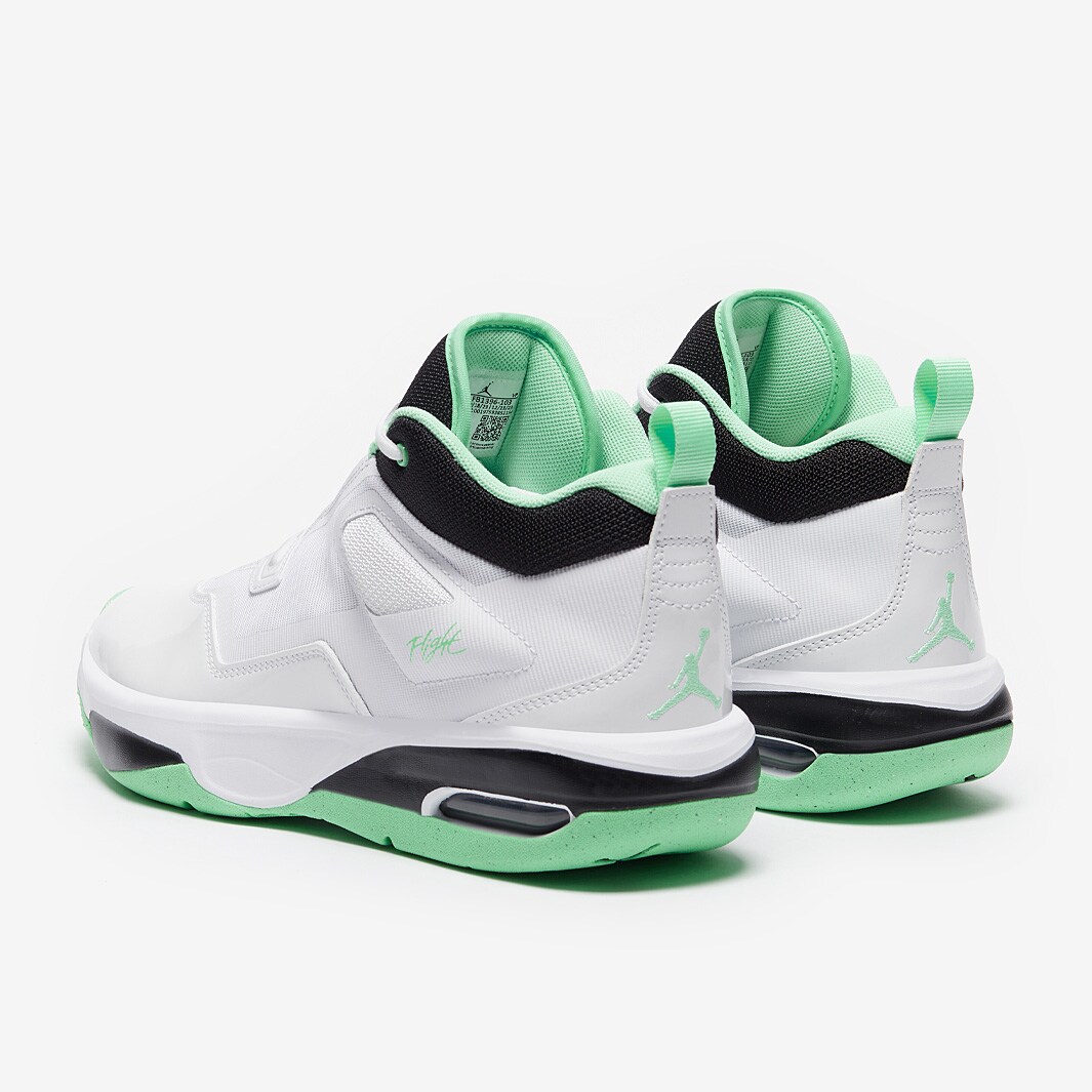 Jordan Stay Loyal 3 - White/Green Glow - Trainers - Mens Shoes