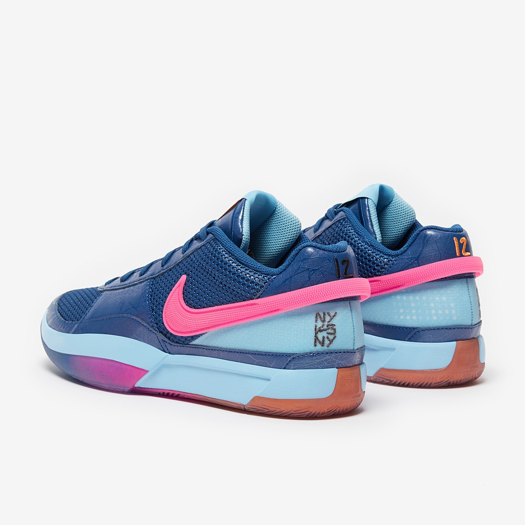 Pink blue nike shoes online