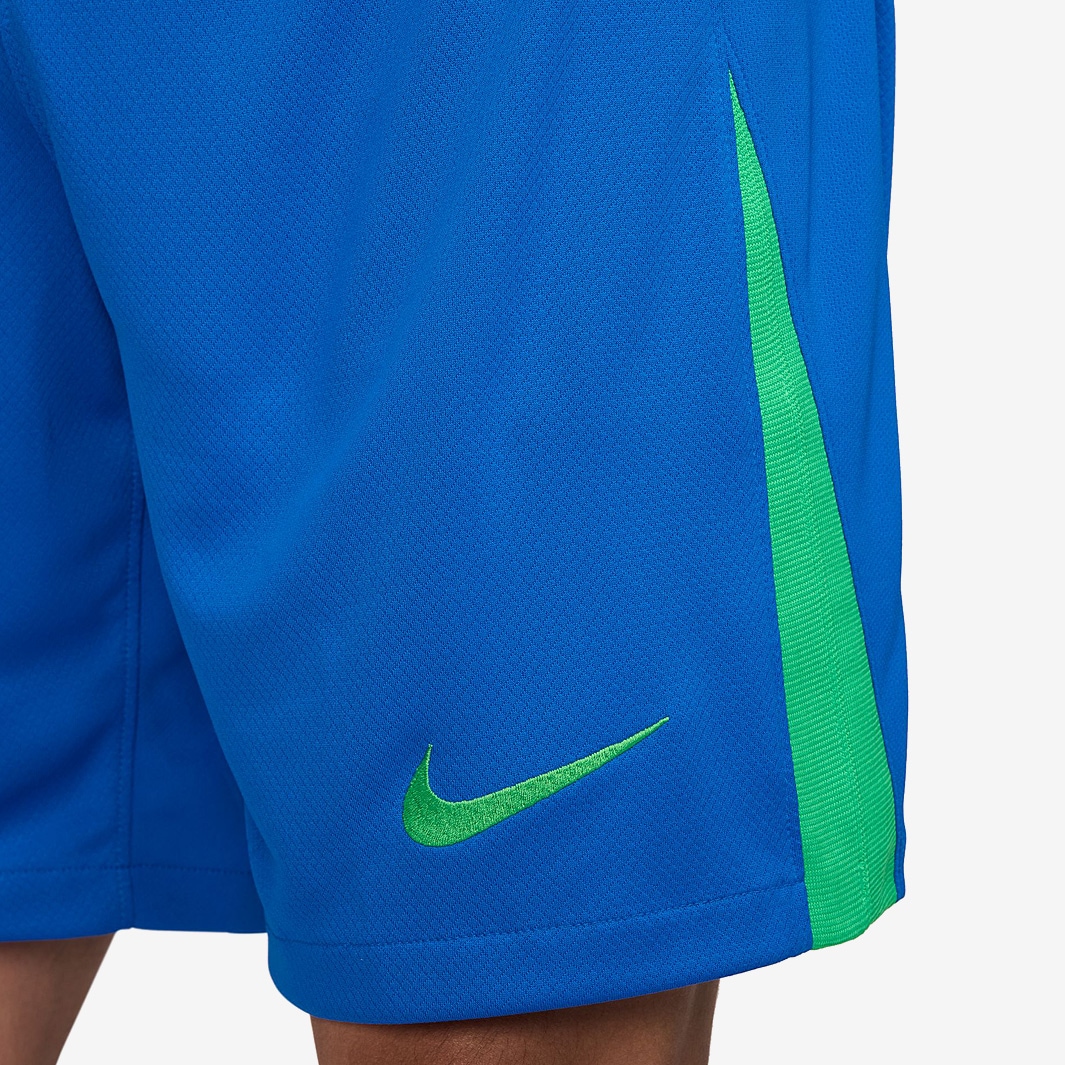 NIKE - Nike Vapor Match shorts ブラジル代表 Nike Brazil 2024 Dri-FIT Stadium Home Shorts - Soar/Green