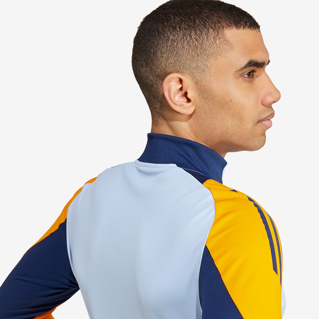 adidas Real Madrid 24/25 Training Top - Glow Blue/Crew Orange/Team