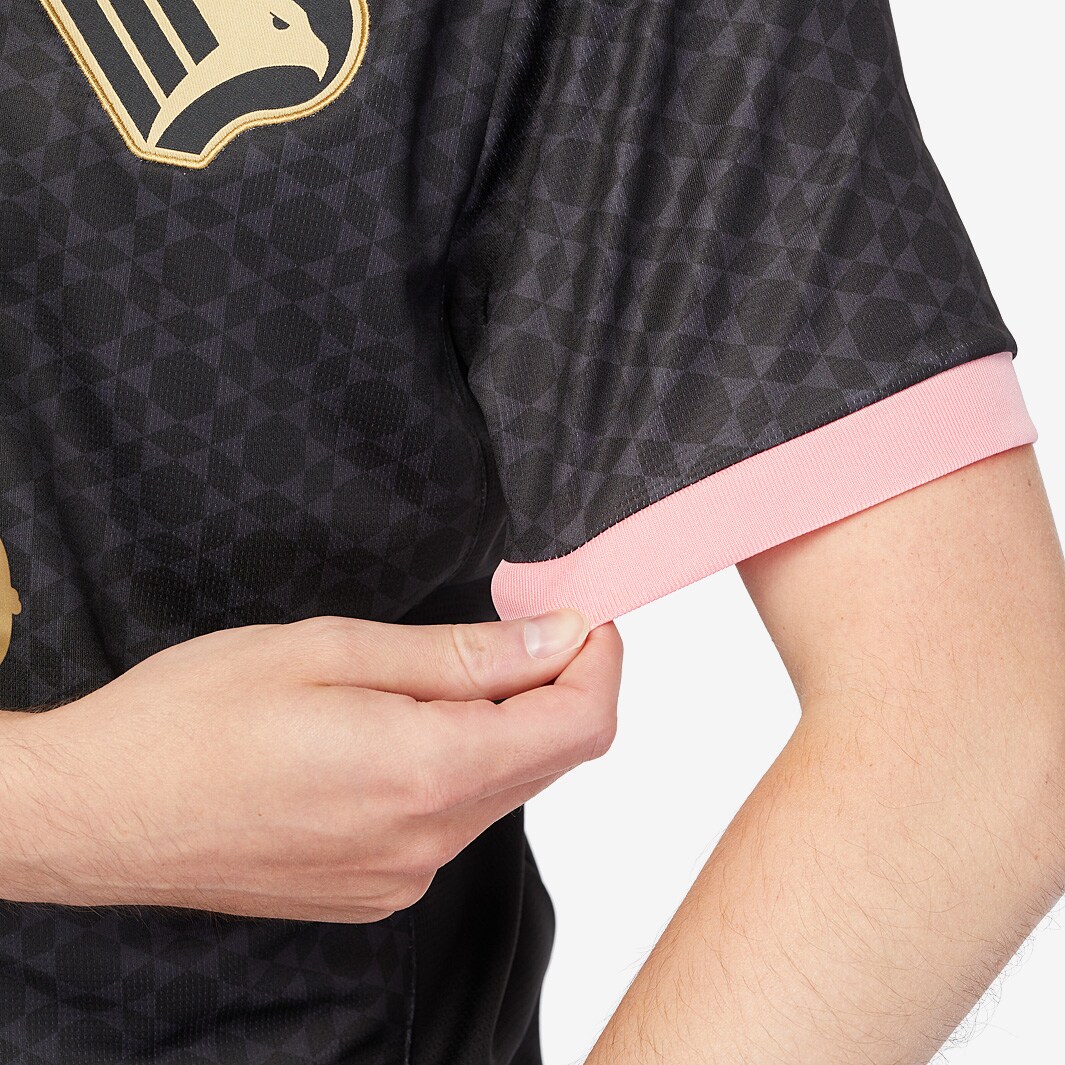 Puma Palermo Calcio 24/25 Away Shirt - Puma Black/Puma Gold - Mens