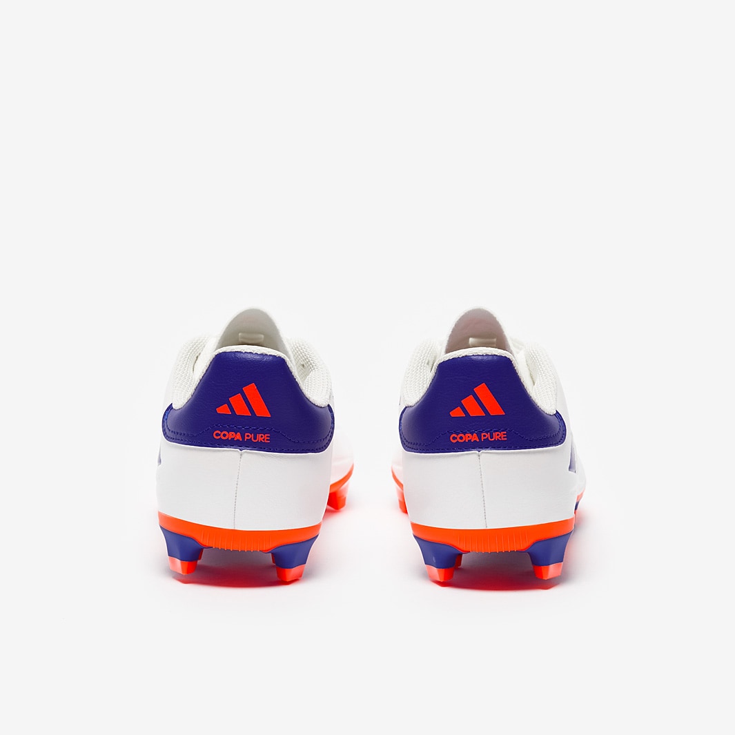 adidas Kids Copa Pure 2 Club Firm Ground - Ftwr White/Lucid