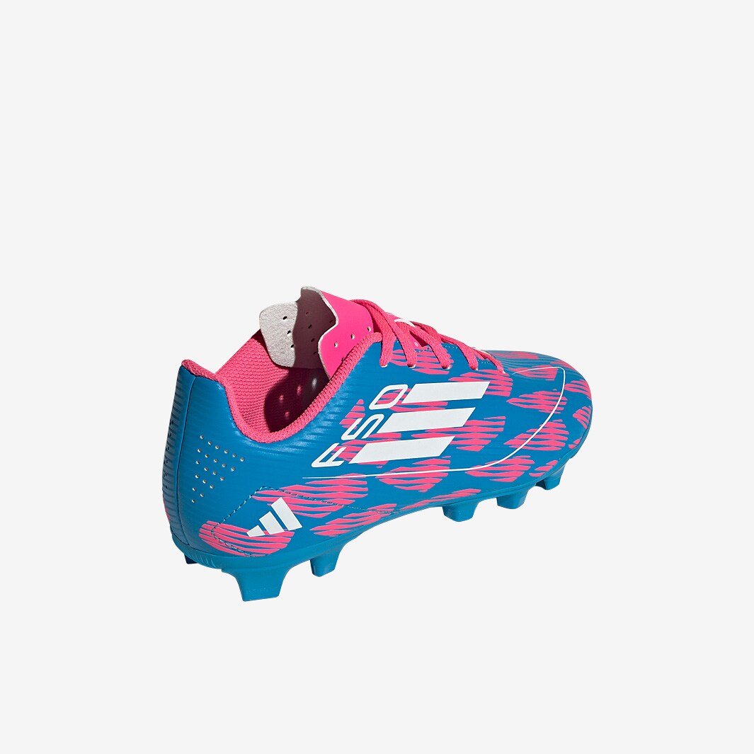adidas Kids F50 Club Firm Ground - Solar Blue/Ftwr White