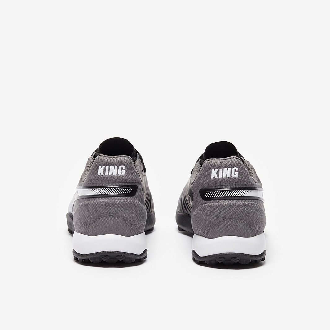 Puma King Match TT Schwarz/Weiß/Grau Erwachsenen Fußballschuhe