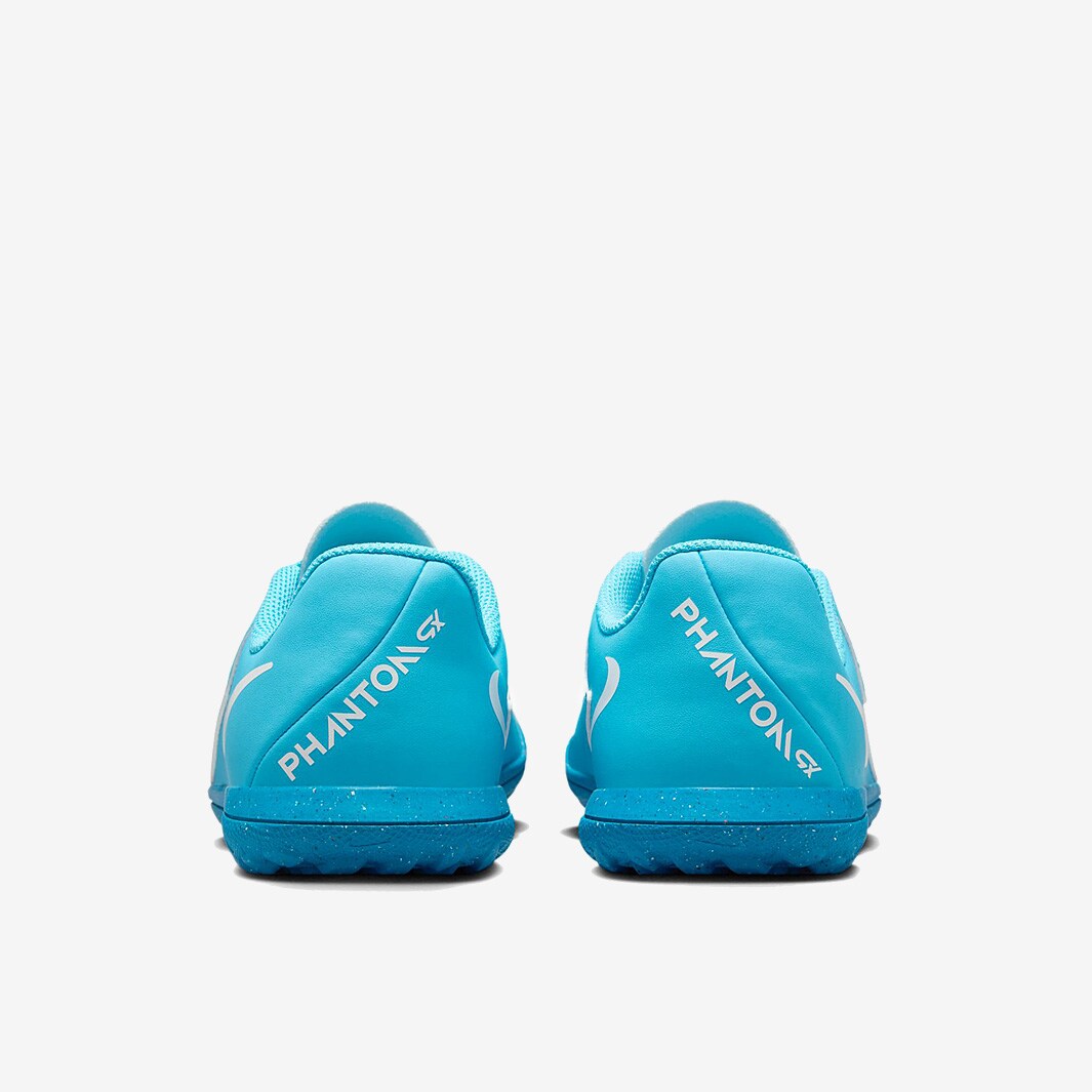Nike Kids Phantom GX II Club Turf - Blue Fury/White - Junior Cleats |