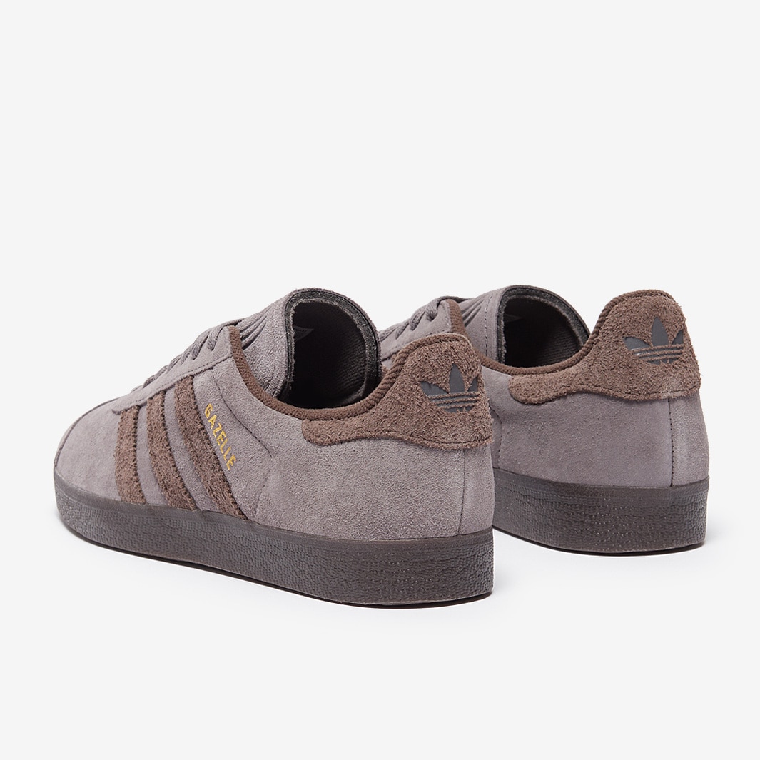 adidas Originals Gazelle Charcoal/Brown/Dark Brown Mens Shoes