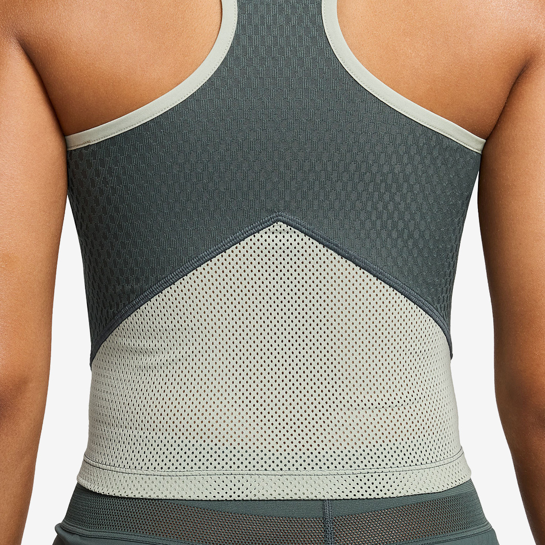 Nike Womens Court Dri-FIT Slam Tank NY - Vinatage Green/Jade