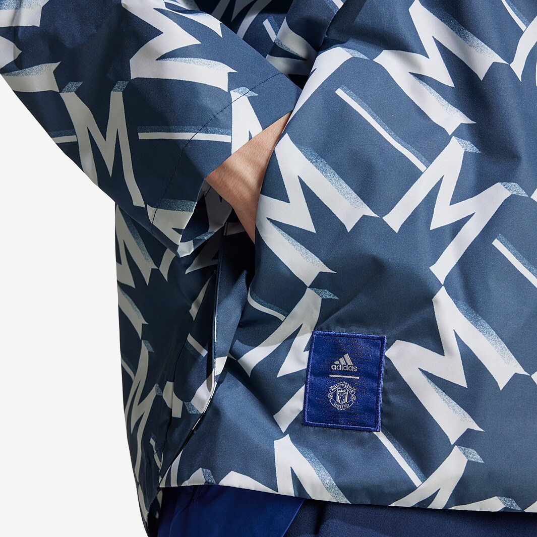 adidas Manchester United 24/25 1/2 Zip Windbreaker - Night