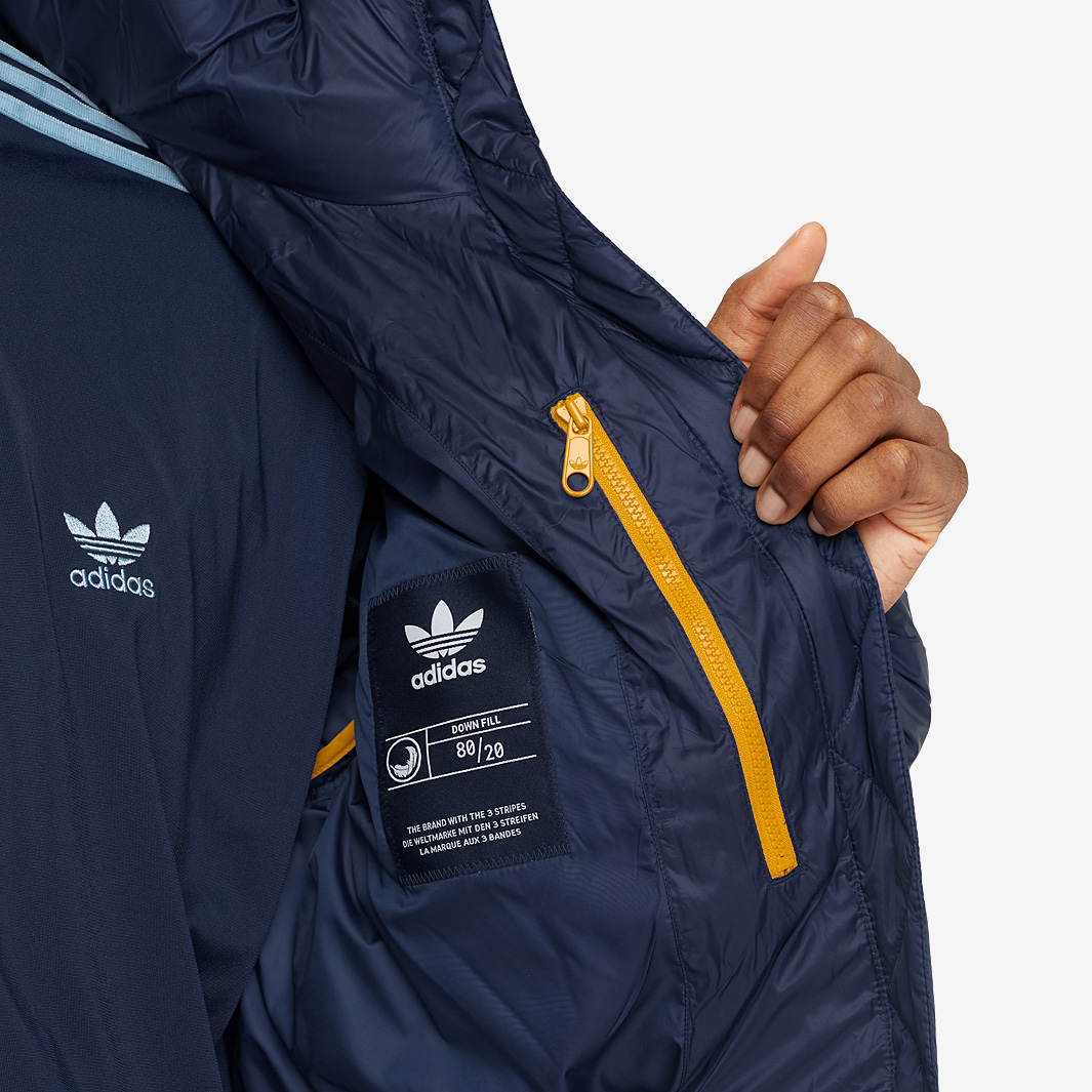 the brand with the 3 stripes jacket