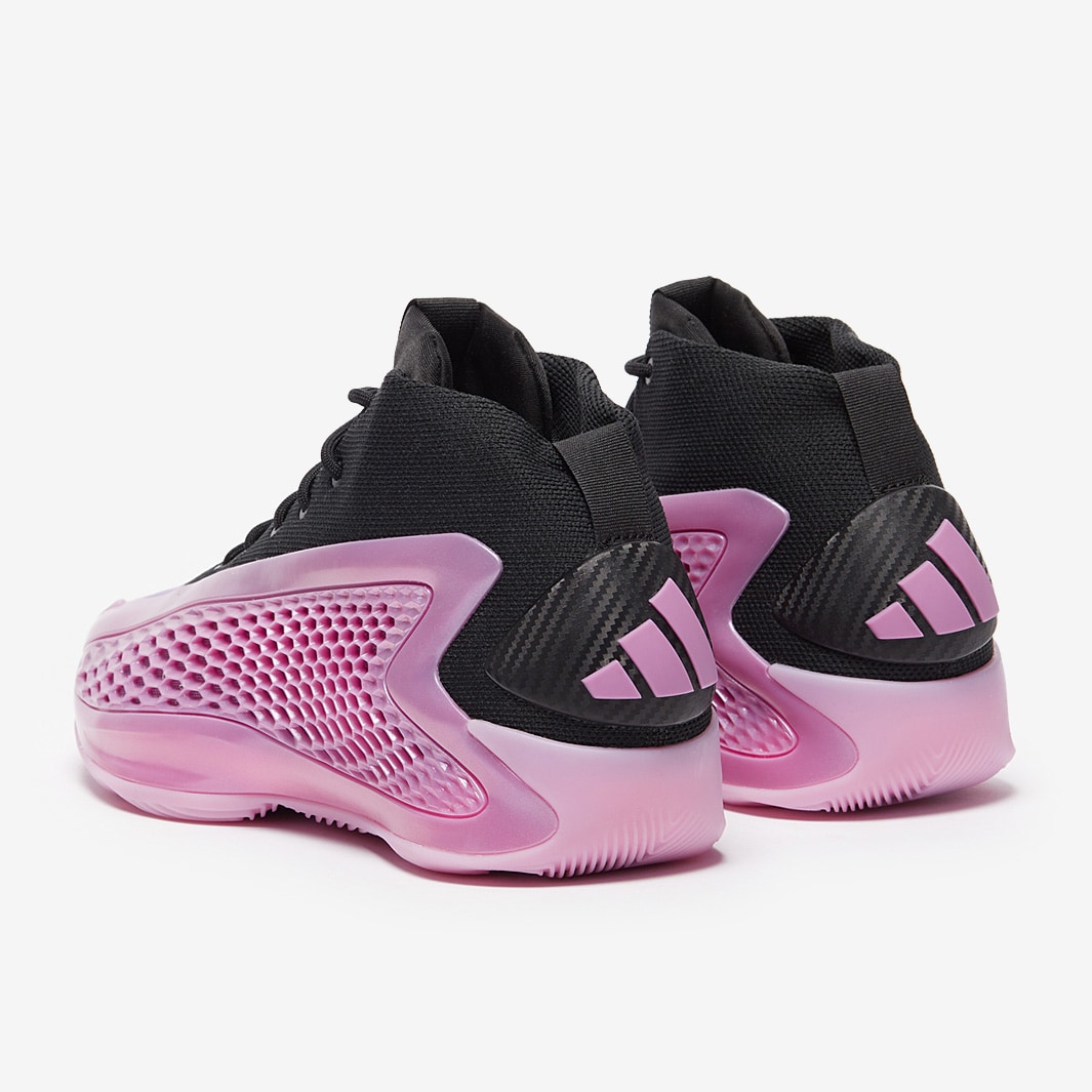 adidas Anthony Edwards Core Black/Preloved Purple Mens Shoes