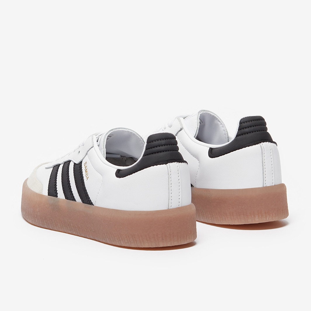 adidas Originals Damen Sambae Ftw Weiß/Schwarz/Gold Metallic