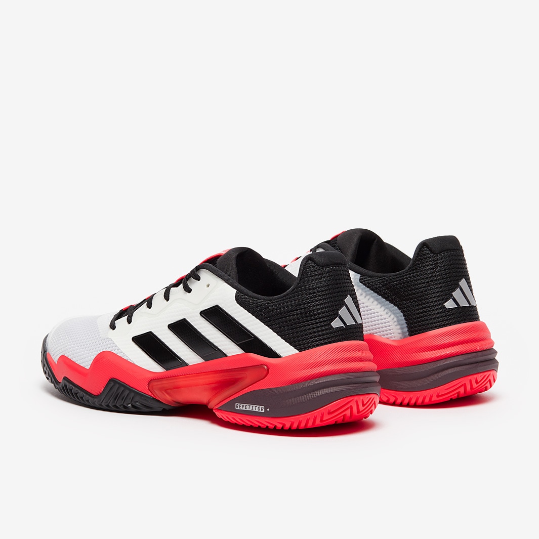 adidas Barricade 13 Tennis Shoes Ftwr White/Core Black/Lucid Red