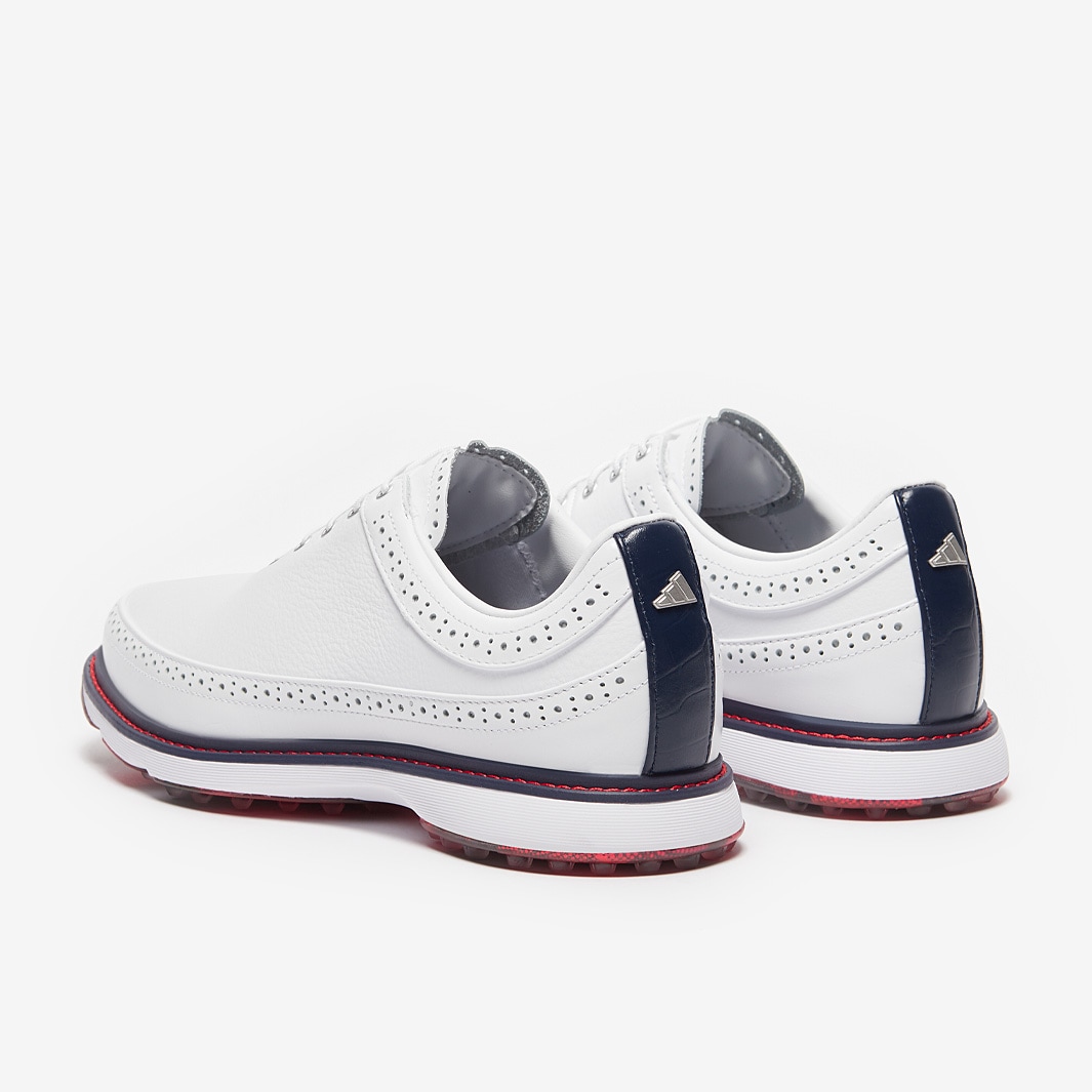 adidas red white blue golf shoes