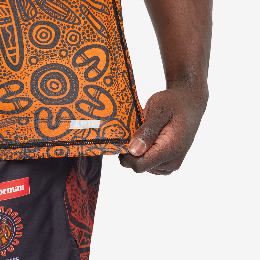 Classic Indigenous All Stars 2025 Training Tee Black Mens