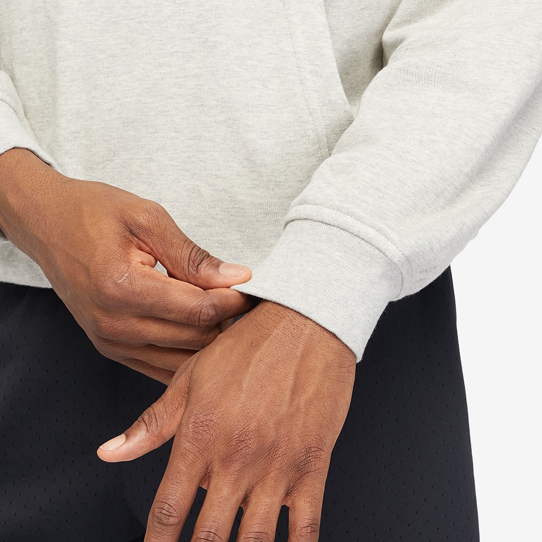 Jordan Sport Dri-FIT Crossover Pullover Hoodie Grey Heather