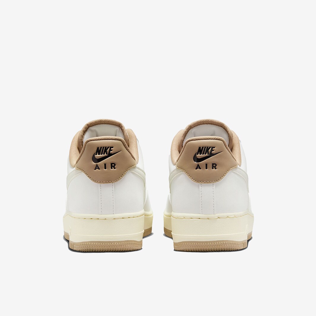 white and beige air force