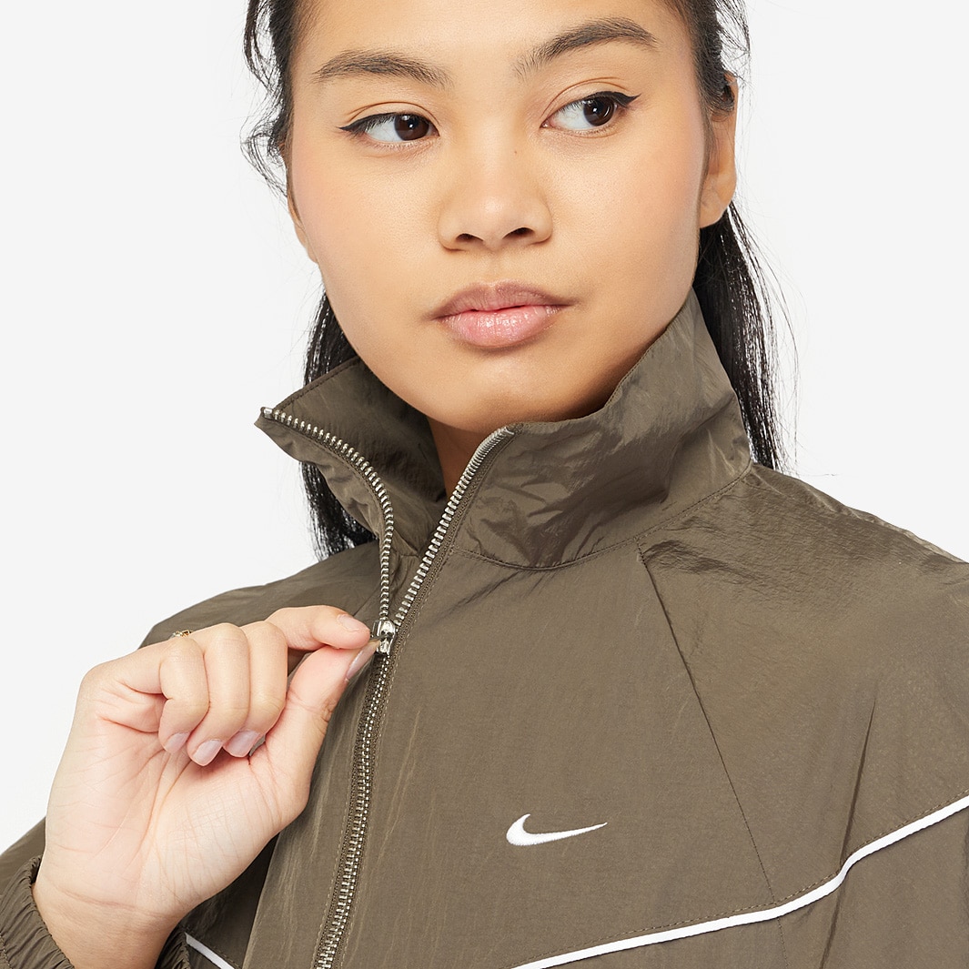 nike women's windrunner metallic running jacket