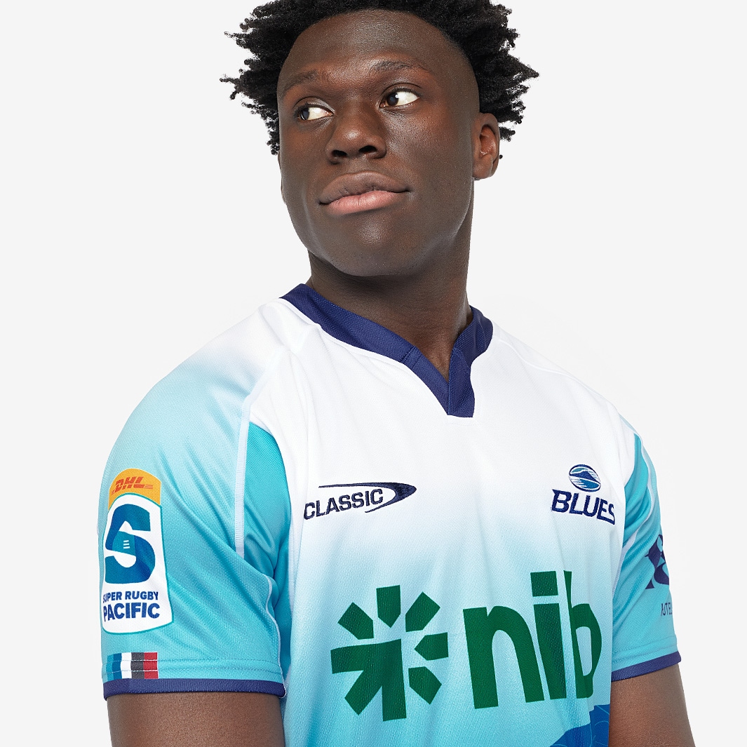 Classic Auckland Blues 2025 Training Shirt White/Blue Mens