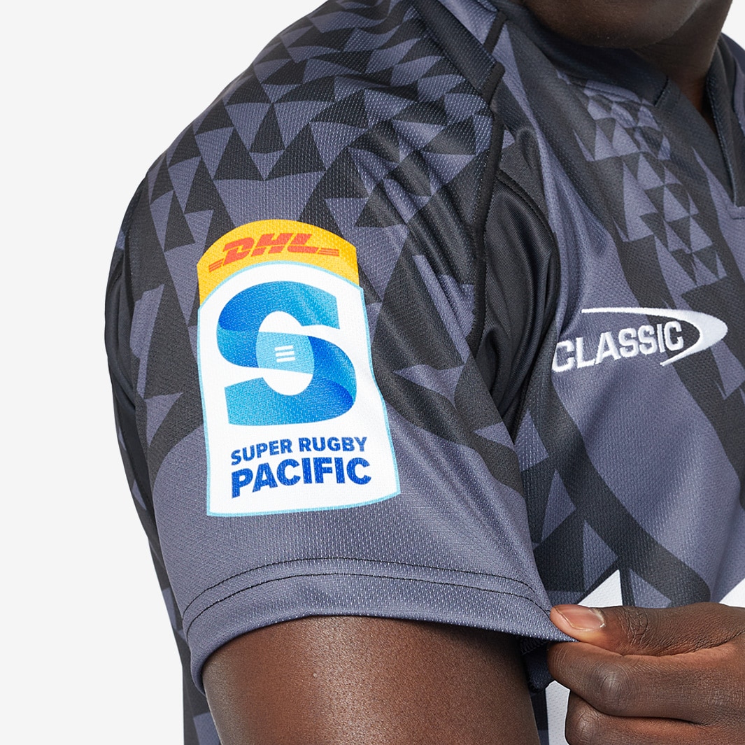 Classic Welington Hurricanes 2025 Away Shirt Black Mens