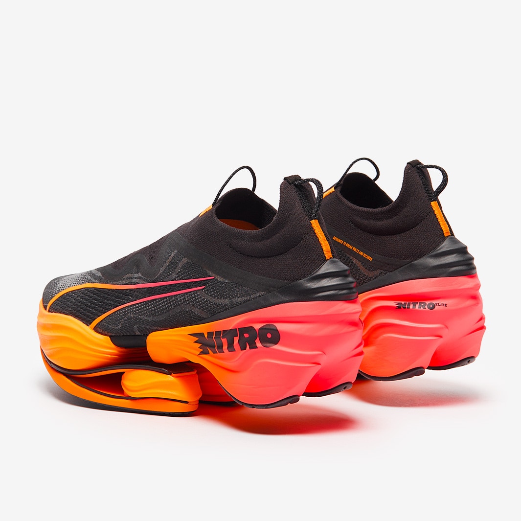 Puma Fast-RB Nitro Elite FF Black/Yellow Mens Shoes Pro