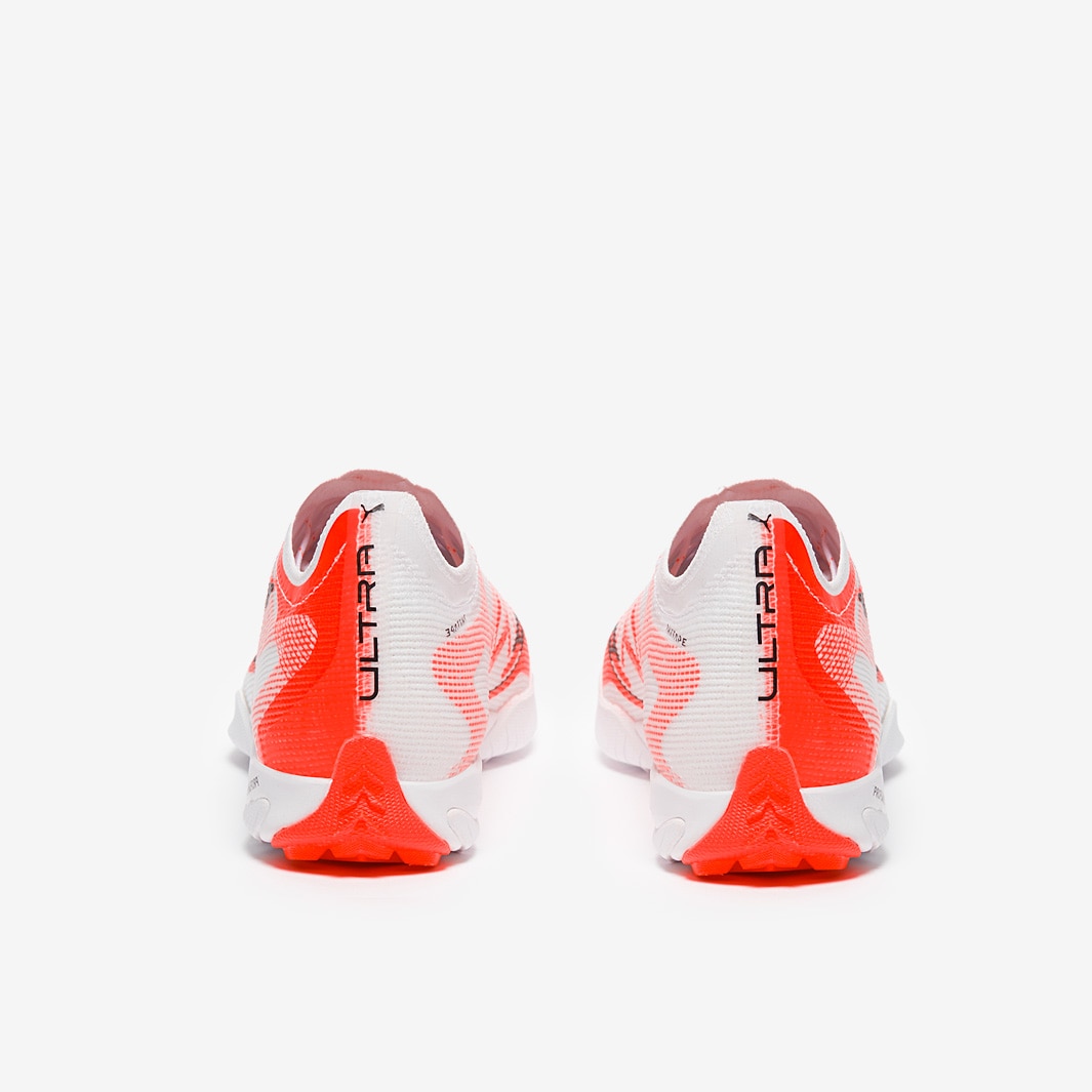 Puma Ultra 5 Pro Cage - Puma White/Puma Black/Glowing Red - Adult
