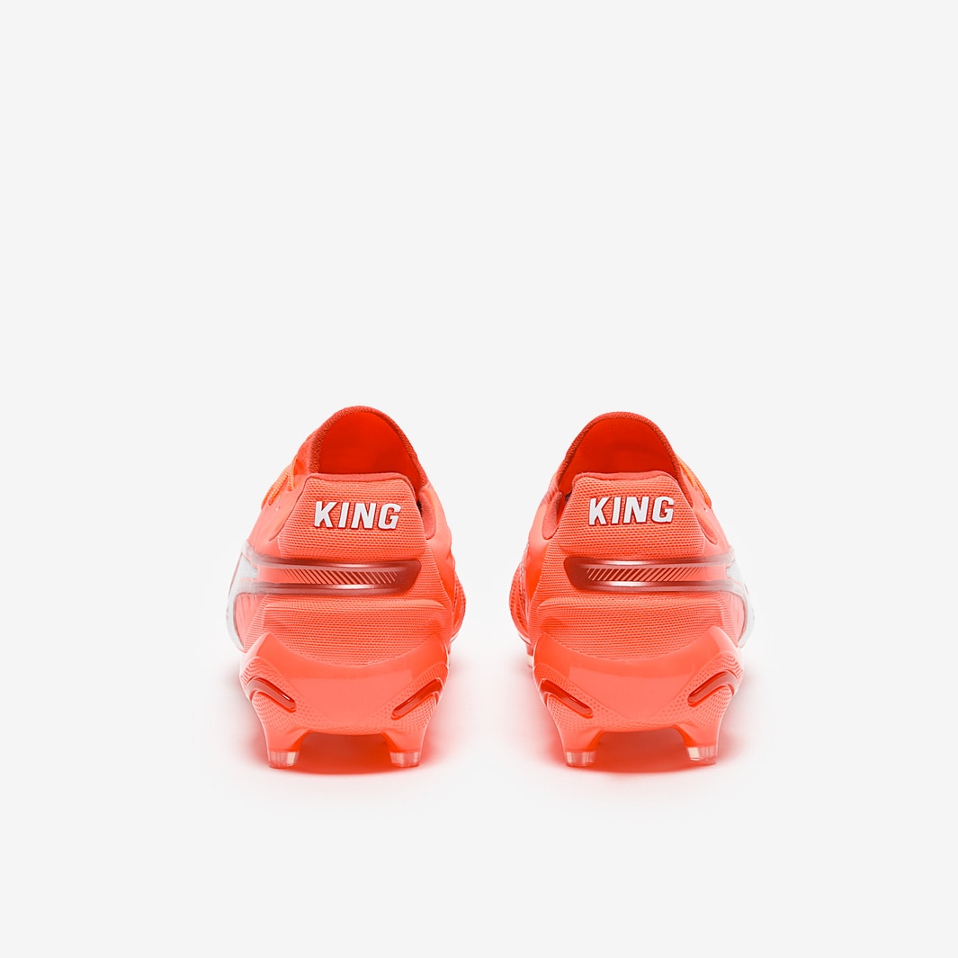 Puma King Ultimate FG/AG - Glowing Red/Puma White/Red Fire