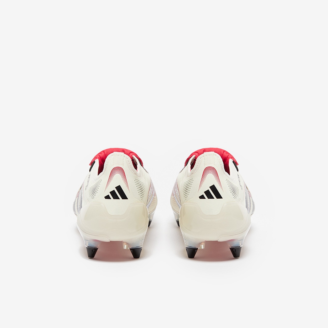 adidas Predator Elite Tongue SG - Off White/Core Black/Pure Ruby