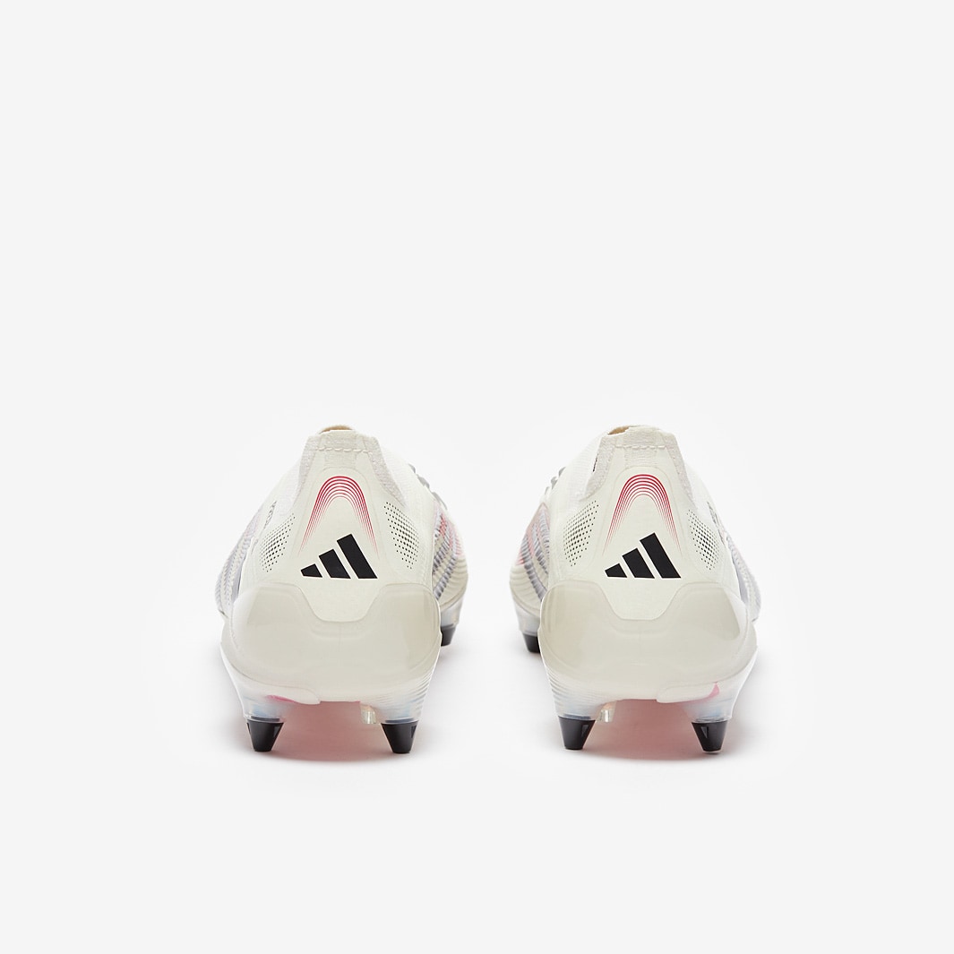 adidas Predator Elite Laceless SG - Blanc Cassé/Noir/Rubis Pur