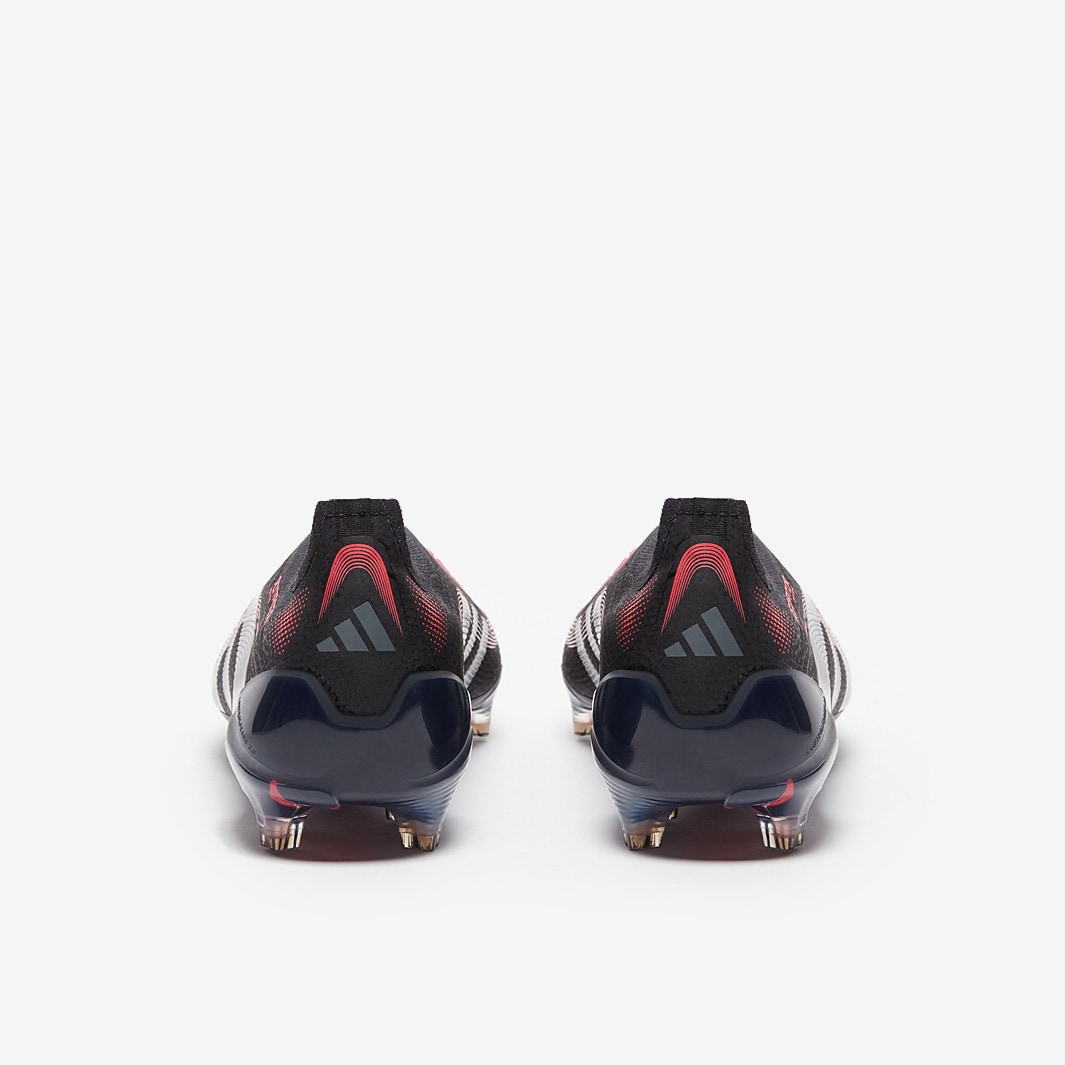 adidas Predator Elite Laceless Firm Ground - Black/Grey Four/Lucid