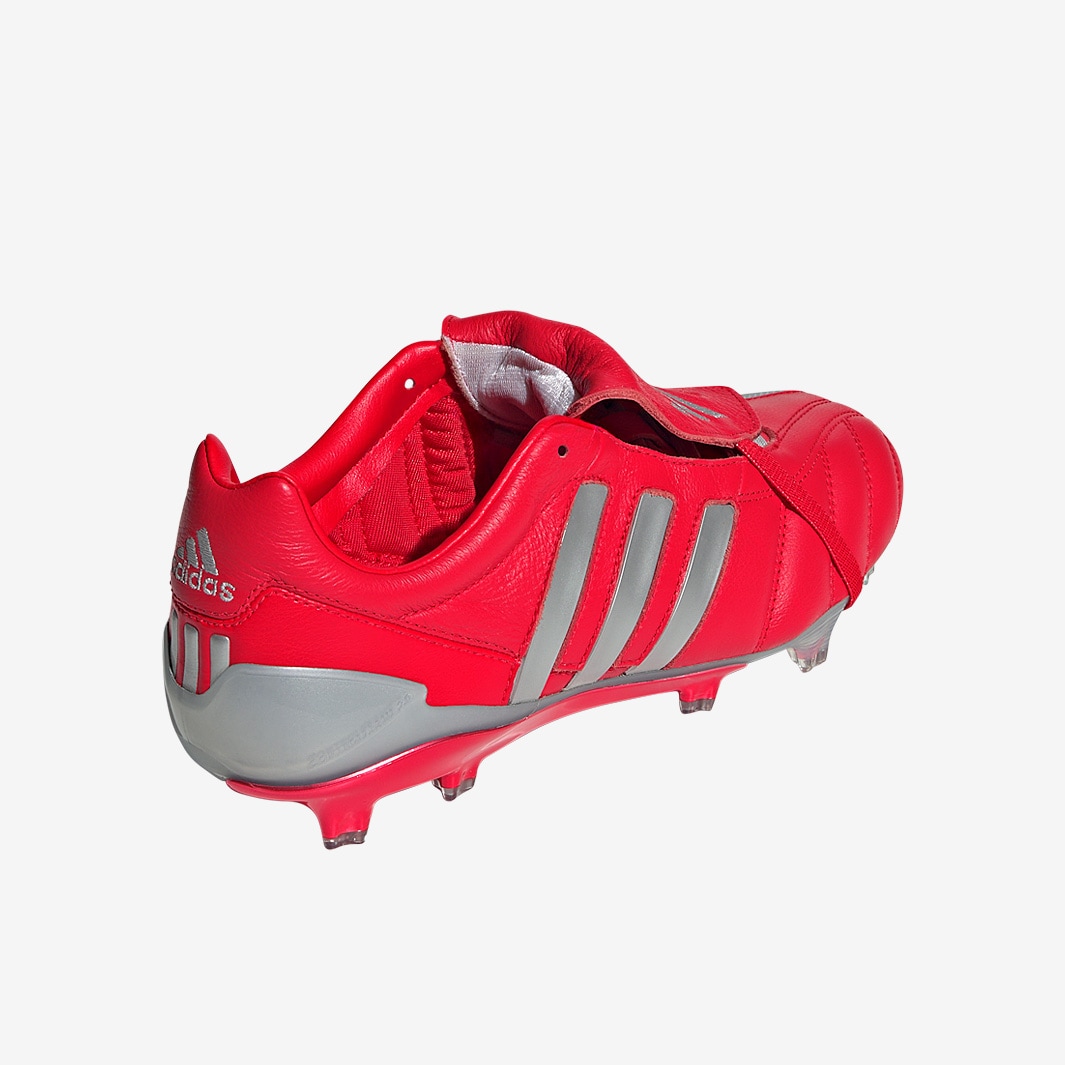 adidas Predator Mania Firm Ground - Vivid Red/Silver Met