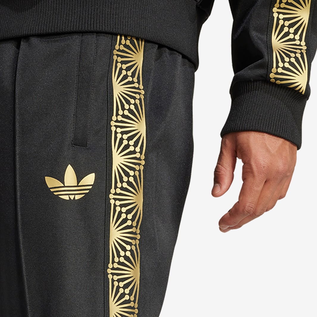 adidas Originals Mexico 2025 Gold Track Pants - Black - Mens Replica |