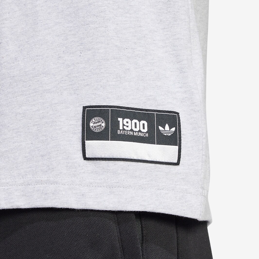 adidas Bayern Munich 24/25 VRCT T-Shirt - Light Grey Heather
