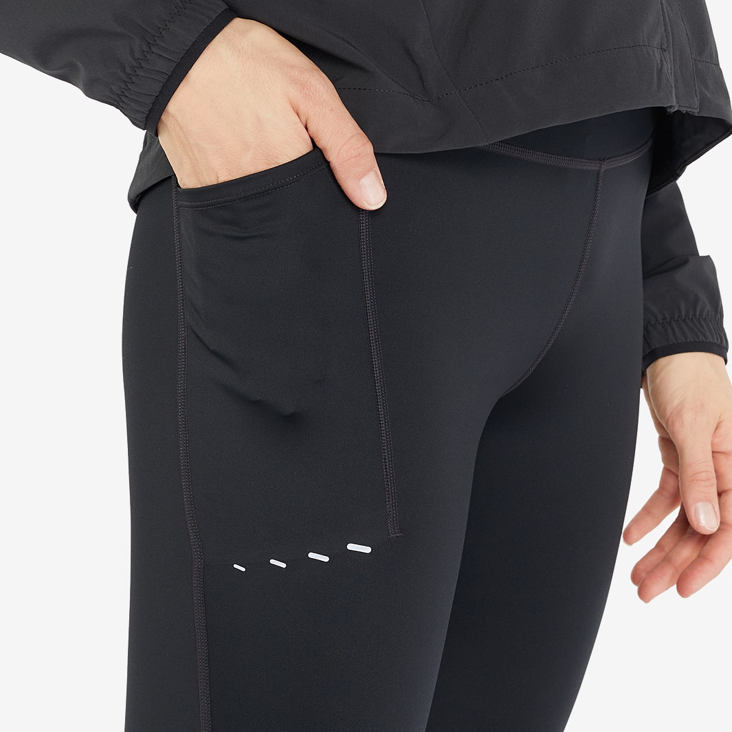 Nike Womens Dri-FIT Swift 7/8 Leggings Black/Reflective Silv