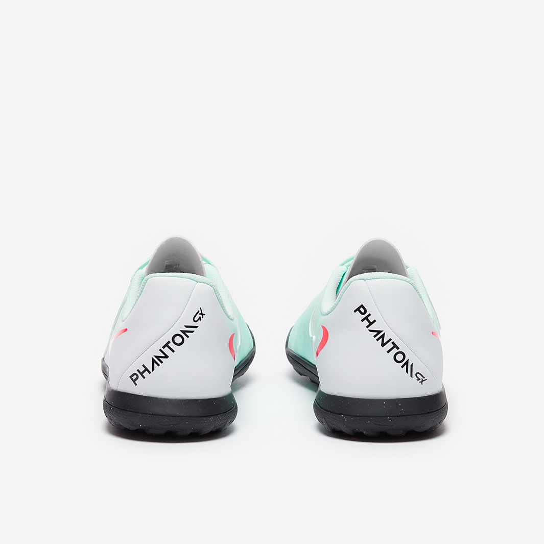 Nike Kids Phantom GX II Club Turf - Mint/Atomic Red/Off Noir