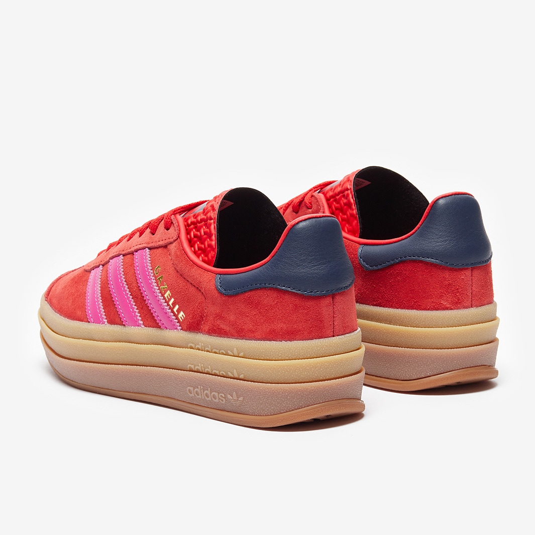 adidas Originals Womens Gazelle Bold Red/Semi Lucid Fuchsia