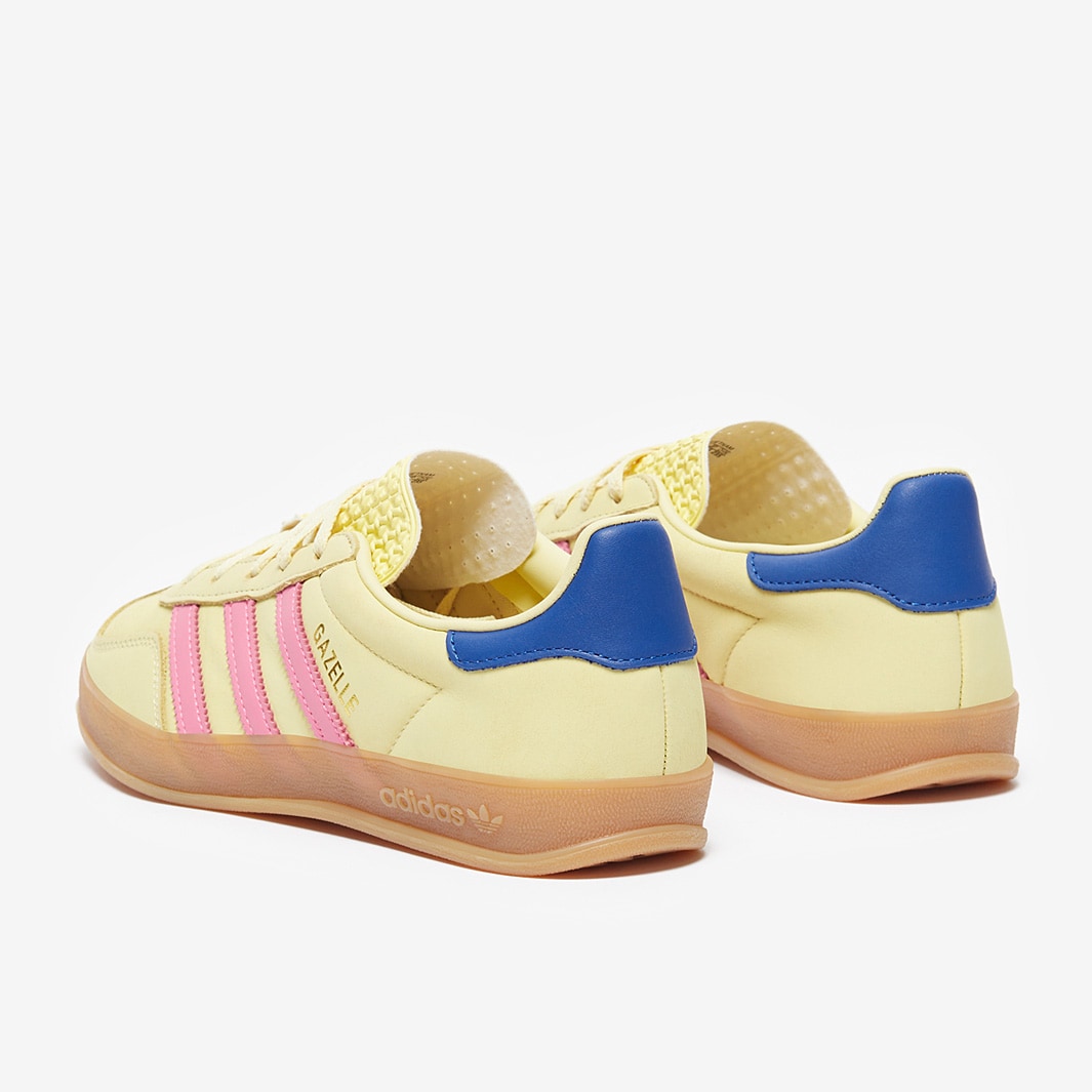 adidas Originals Gazelle Indoor pour Femme Jaune Poudre/Rose