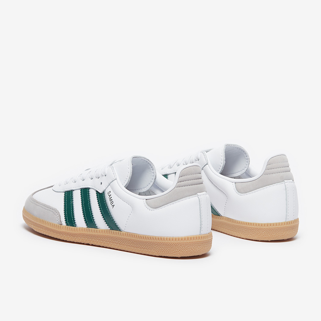 adidas Originals Womens Samba OG - Ftw White/Collegiate Green/Gum -  Trainers - Womens Shoes | Pro:Direct Soccer